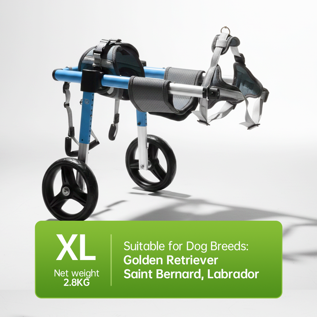 Dog Wheelchair for Hind Leg Paralysis - Adjustable Rear & Full Body Support for Disabled, Elderly & Injured Dogs