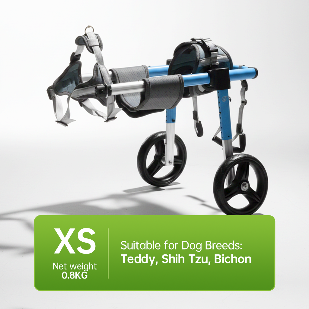 Dog Wheelchair for Hind Leg Paralysis - Adjustable Rear & Full Body Support for Disabled, Elderly & Injured Dogs
