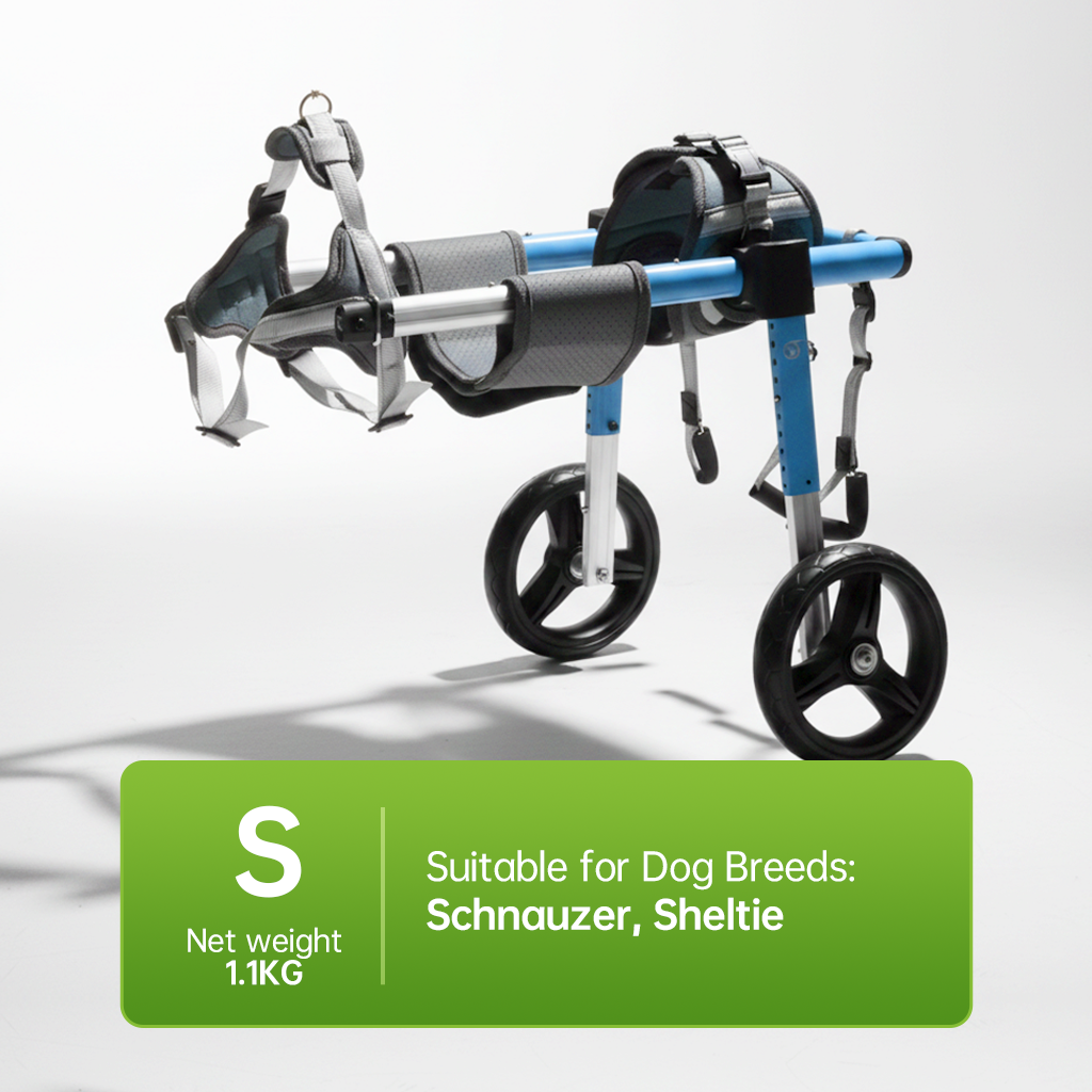Dog Wheelchair for Hind Leg Paralysis - Adjustable Rear & Full Body Support for Disabled, Elderly & Injured Dogs