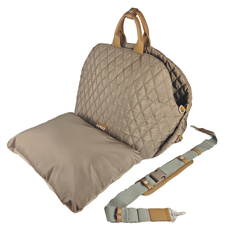 Portable Foldable Cat Carrier Bag - Lightweight Pet Handheld Crossbody Bag