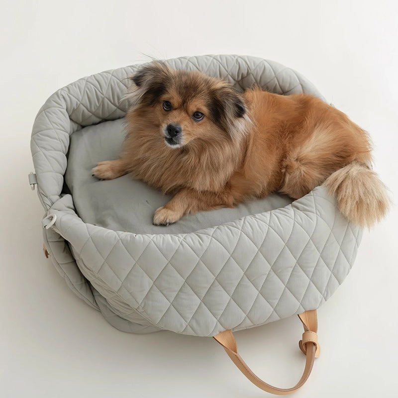 Portable Foldable Cat Carrier Bag - Lightweight Pet Handheld Crossbody Bag