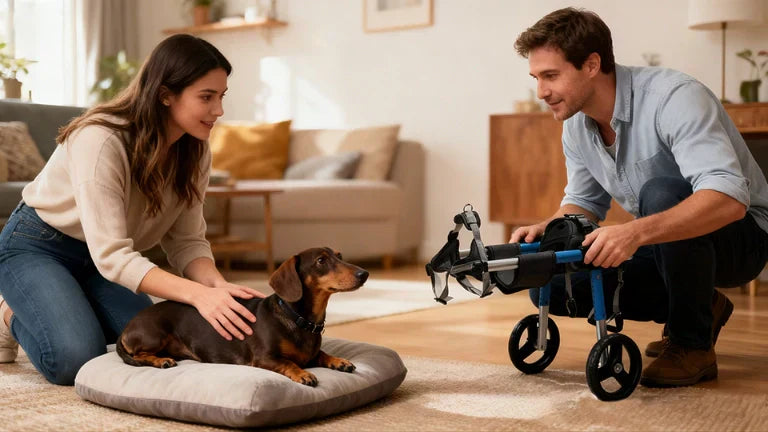The Complete Dachshund Wheelchair Guide: Sizing, Fitting, and Daily Use for Every Dachshund Type
