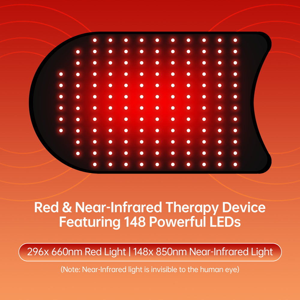 Rechargeable Pet Red Light Therapy Device - For Arthritis & Pain Relief in Dogs & Cats