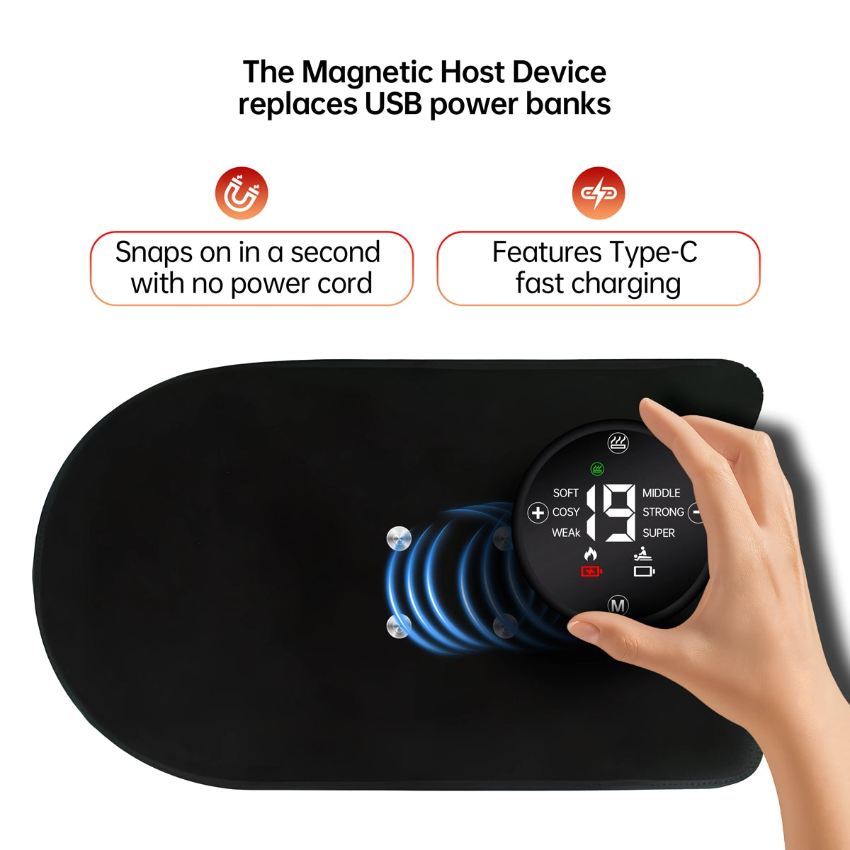 Magnetic Pet Red Light Device | Targeted Comfort & Relaxation