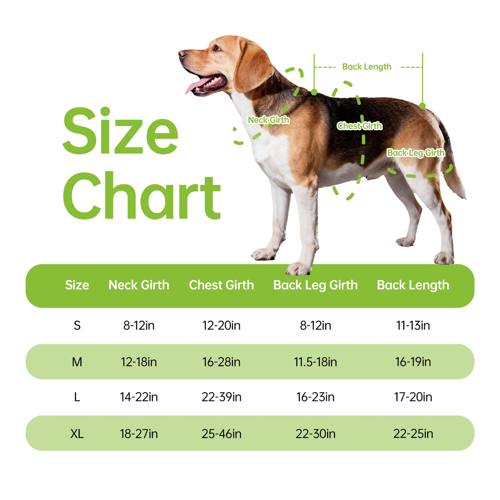 Dog Back Support Vest for Mobility & Comfort