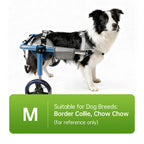 Large Foldable Dog Wheelchair for Rear & Full Body Support