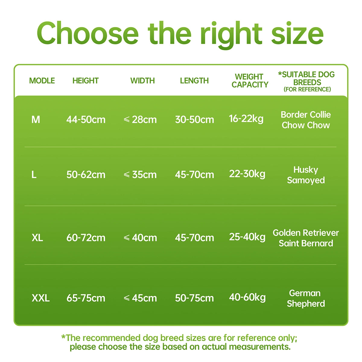 Large Foldable Dog Wheelchair for Rear & Full Body Support