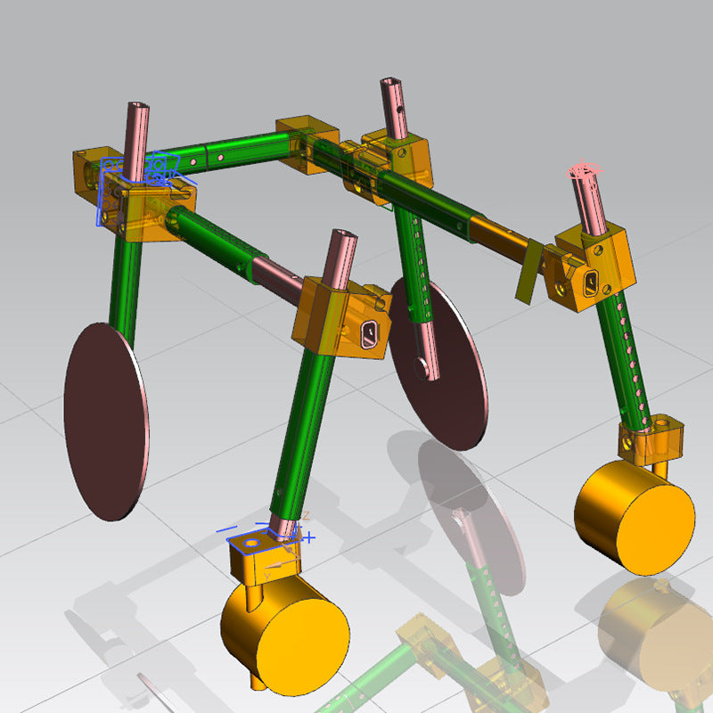 Pei's Corner four-leg support dog wheelchair model, featuring a durable design, adjustable frame, and ergonomic support, perfect for enhanced pet mobility and rehabilitation