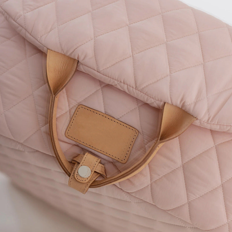 pei's corner pink Portable Foldable Cat Carrier Bag - Lightweight Pet Handheld Crossbody Bag