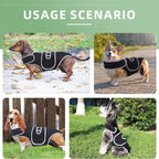 Dog Back Support Vest for Disc Disease & Spinal Injury - Protective Recovery Gear for IVDD, Pain Relief